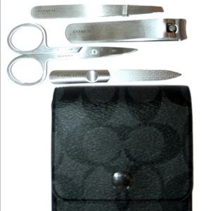 Men’s coach grooming set NWT